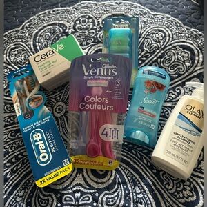 Women’s self care bundle.   Cerve Olay Venus & more 💙 ***9***